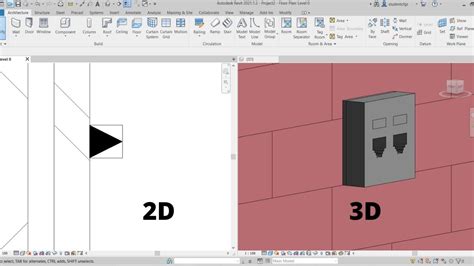 junction box revit|data outlet revit family.